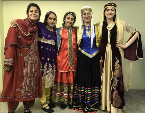 دختران ایران زمین-گرجستان